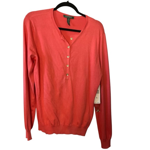 Ralph Lauren Coral Women's Sweater - Picture 1 of 7